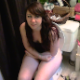 A cute, young girl records herself taking a shit while sitting on a toilet in 2 scenes. Farts and wet pooping can be heard. Presented in 720P HD quality. Over 4 minutes.